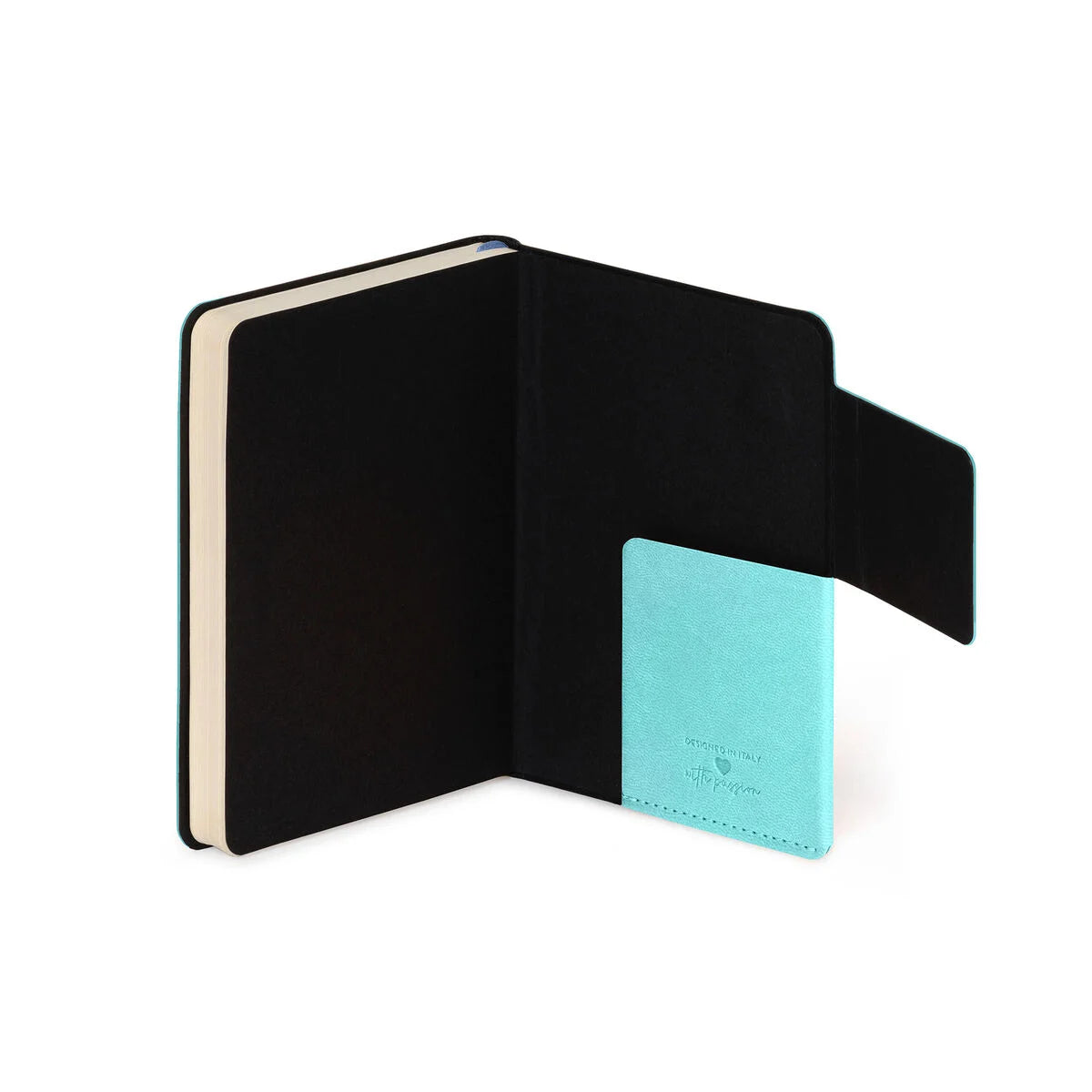 Notebook with Blank Pages and Plain Soft Cover - Aquatic Awe - My Notebook Small 