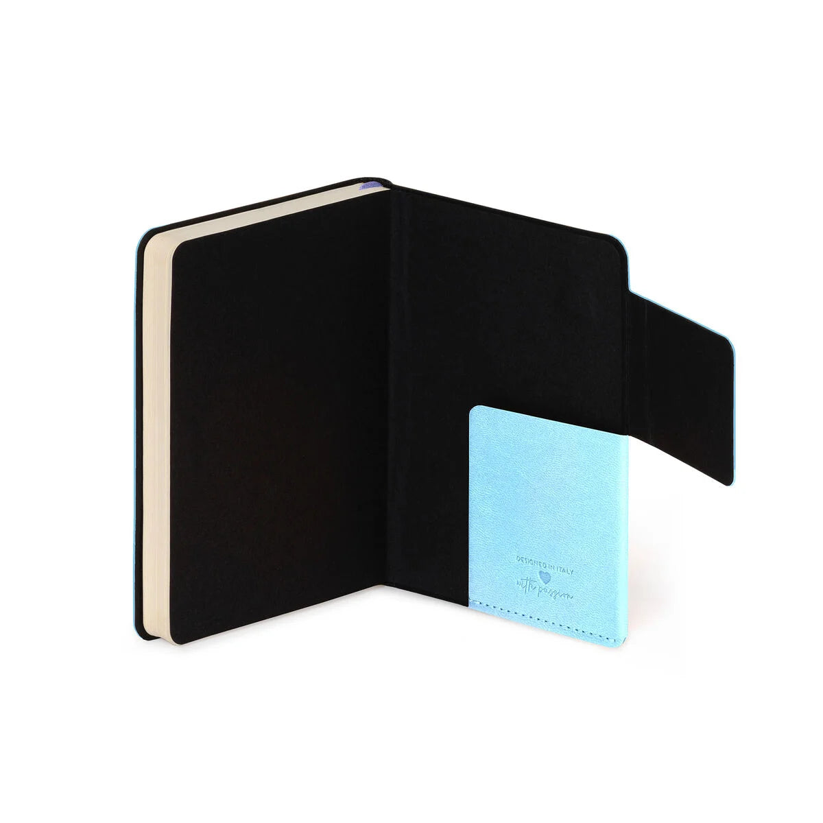 Blank Pages Notebook with Plain Soft Cover - Aura - My Notebook Small