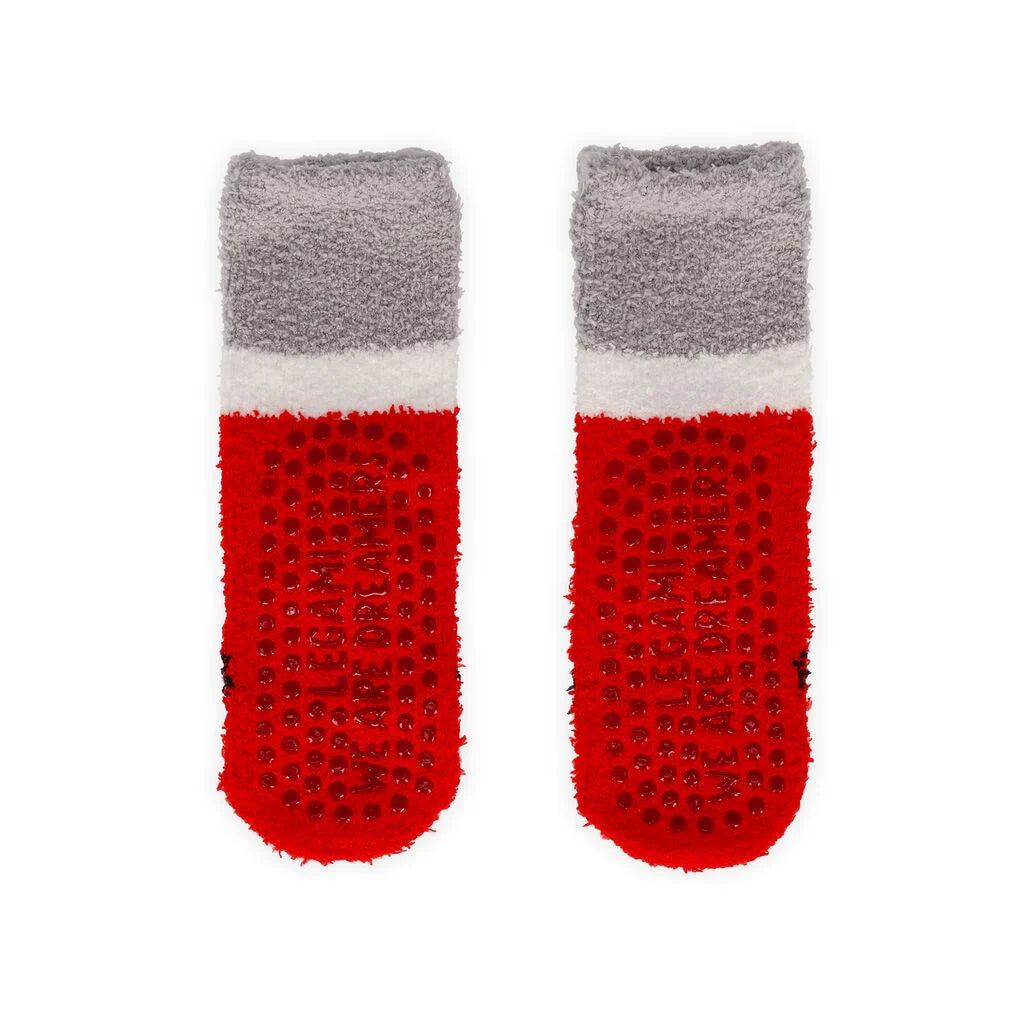 Chaussettes Antidérapantes Legami - Chat Noël - It's a Match !
