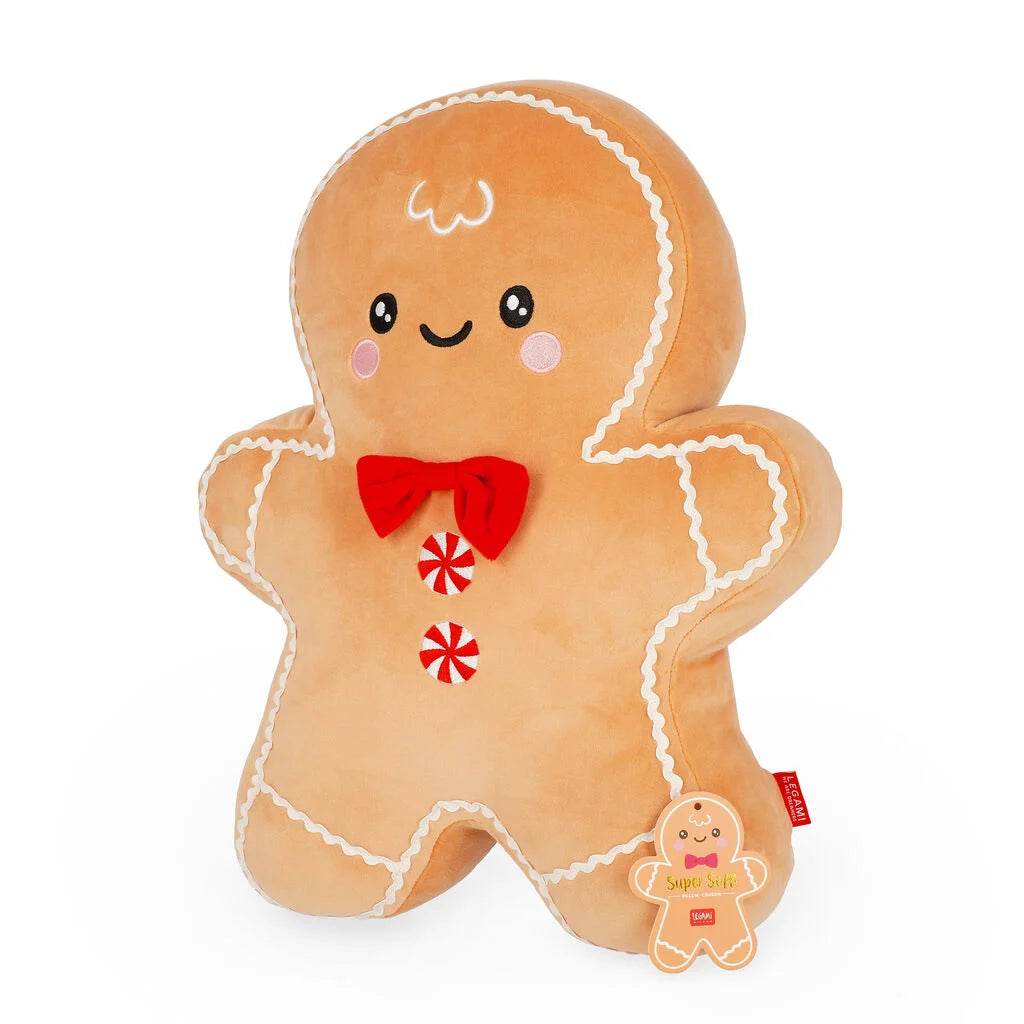 Kerstkussen Gingerbread - Superzacht!