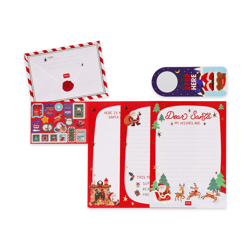 Set voor brief aan de Kerstman
