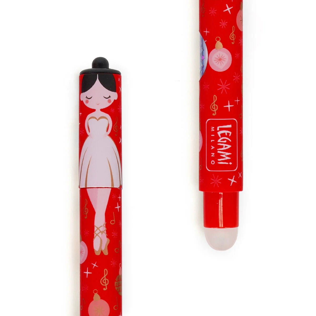 Legami - Set de 2 stylos gel Lovely Friends, édition limitée, animaux décoratifs Legami - Set de 2 stylos gel Lovely Friends, édition limitée, animaux décoratifs