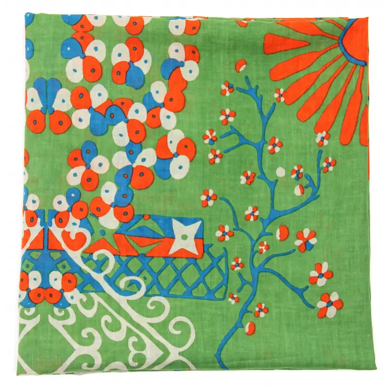 Mariko Khaki Cotton Square