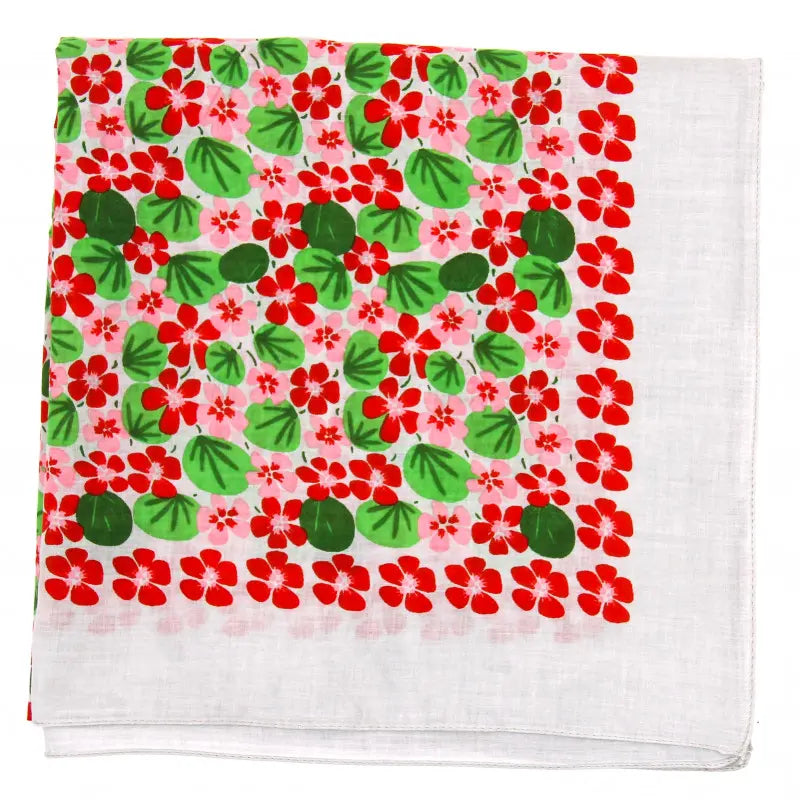 Ondine Orange Cotton Square