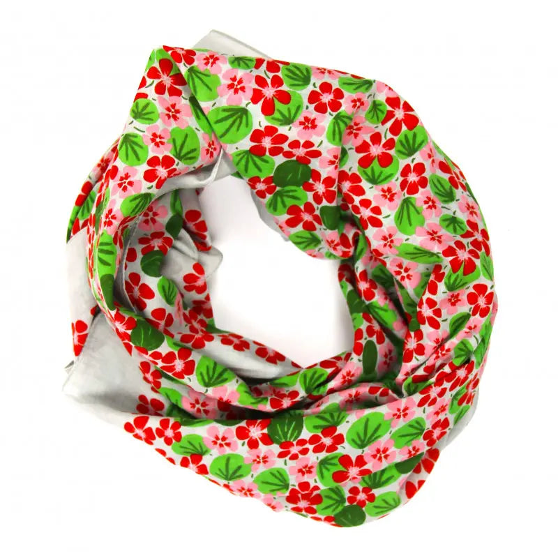 Ondine Orange Cotton Square