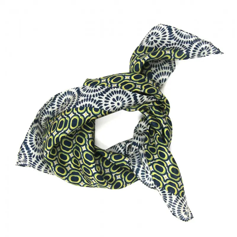 Mini Tempo Navy Scarf