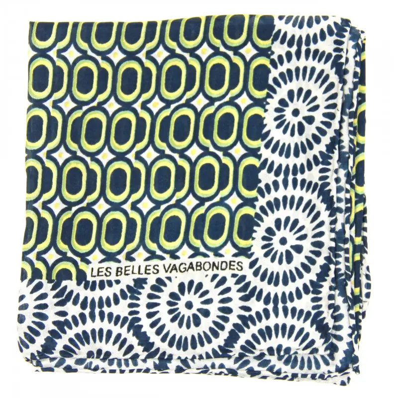 Mini Tempo Navy Scarf