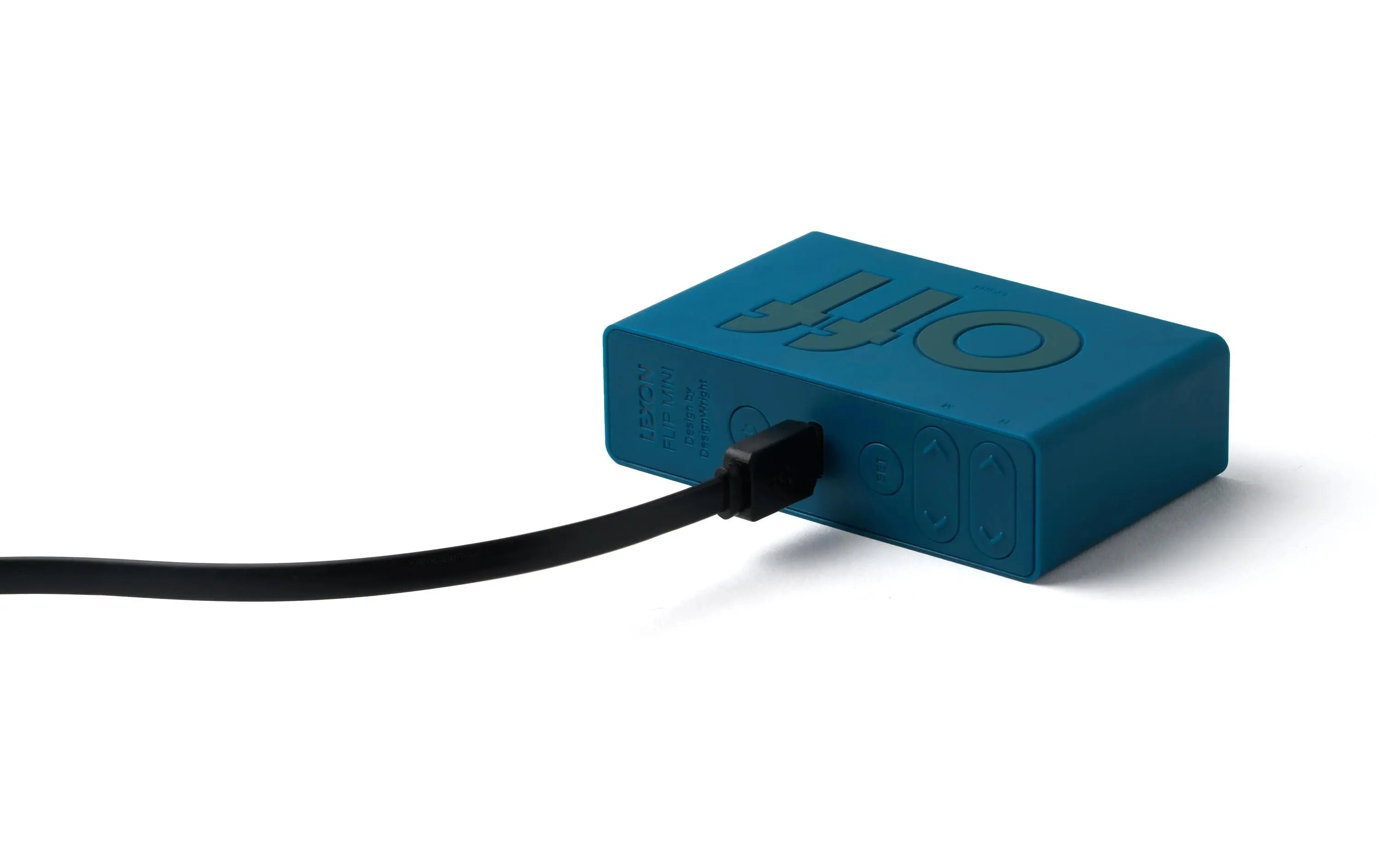 Réveil Lexon Flip Mini USBC - Bleu Canard