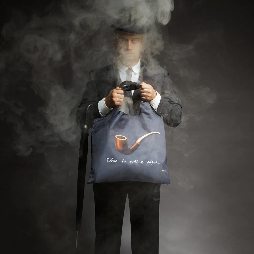 Tote Bag Recyclé - La Trahison des images - René Magritte