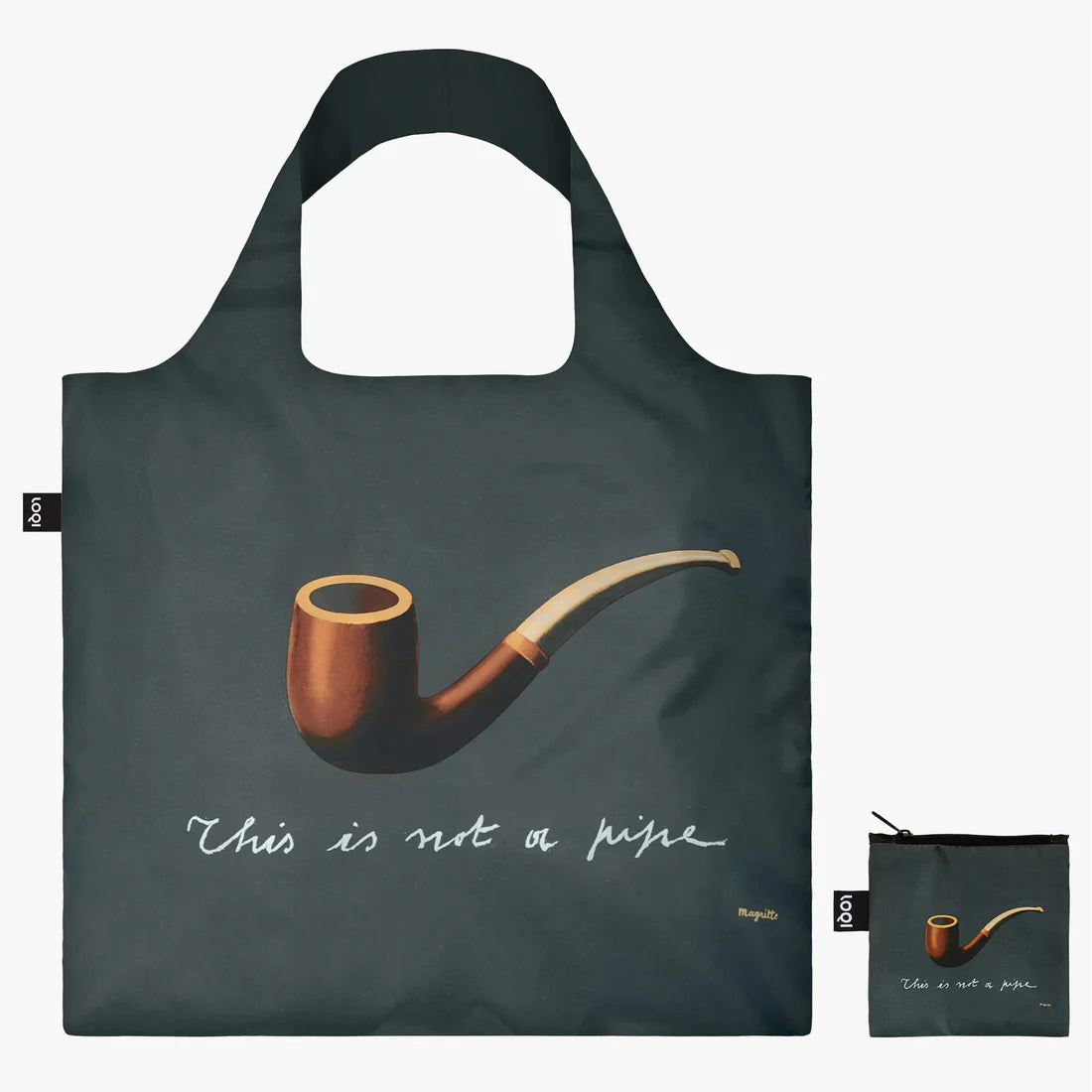 Tote Bag Recyclé - La Trahison des images - René Magritte