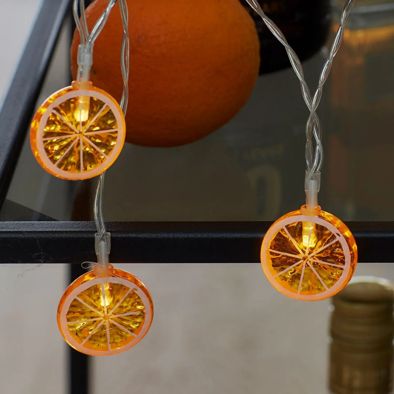 Lulu Orange LED Garland 1.35m+30cm