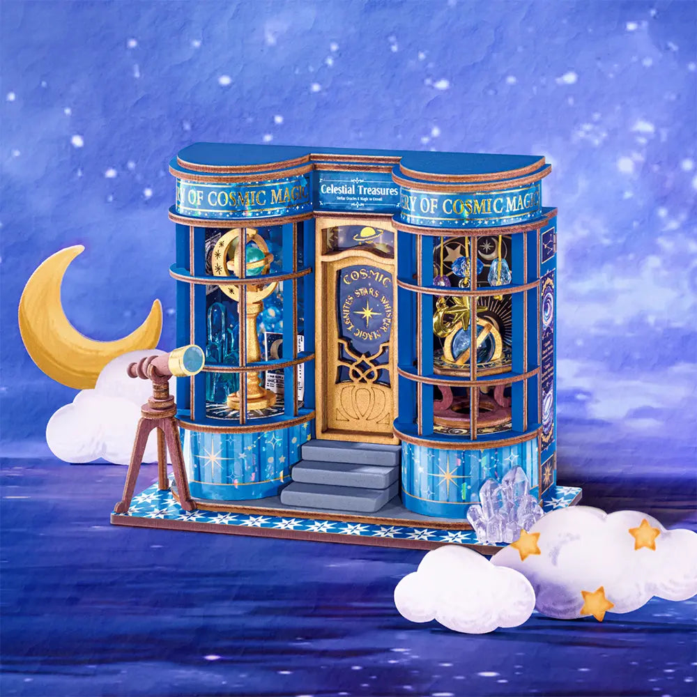 3D-puzzel - Mini-huis - Magische Astronomiewinkel