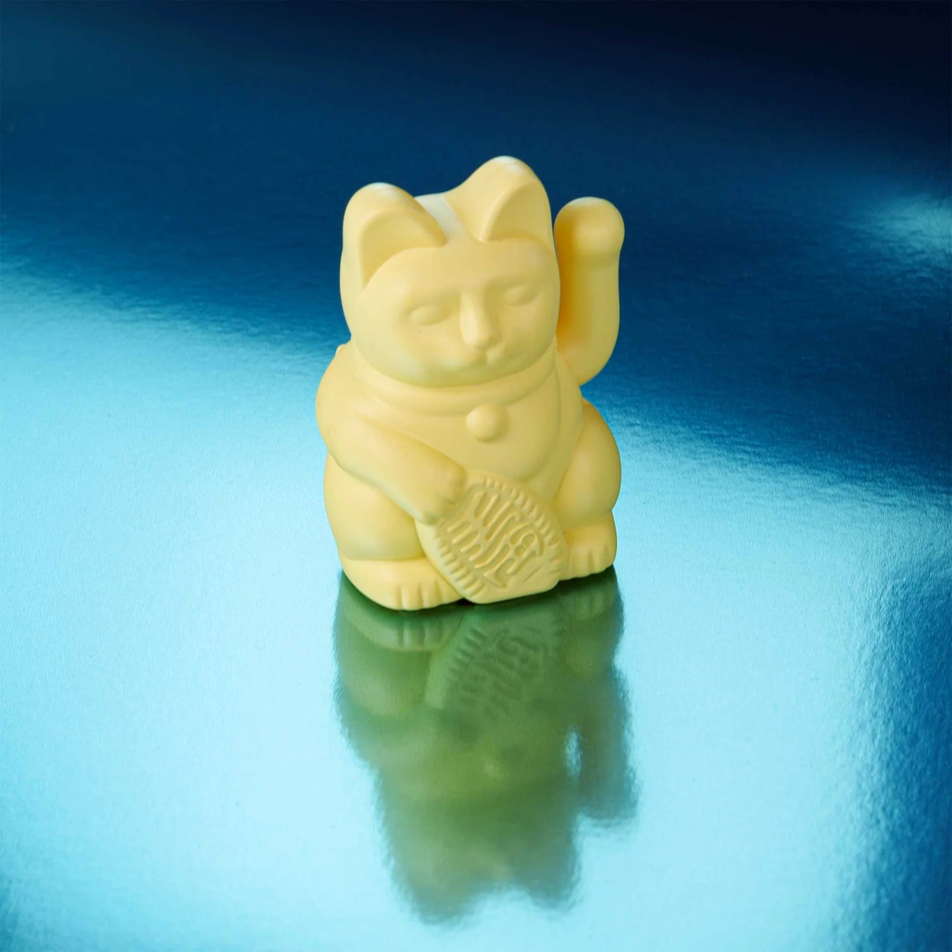 Chat Porte-bonheur Maneki Neko Solaire