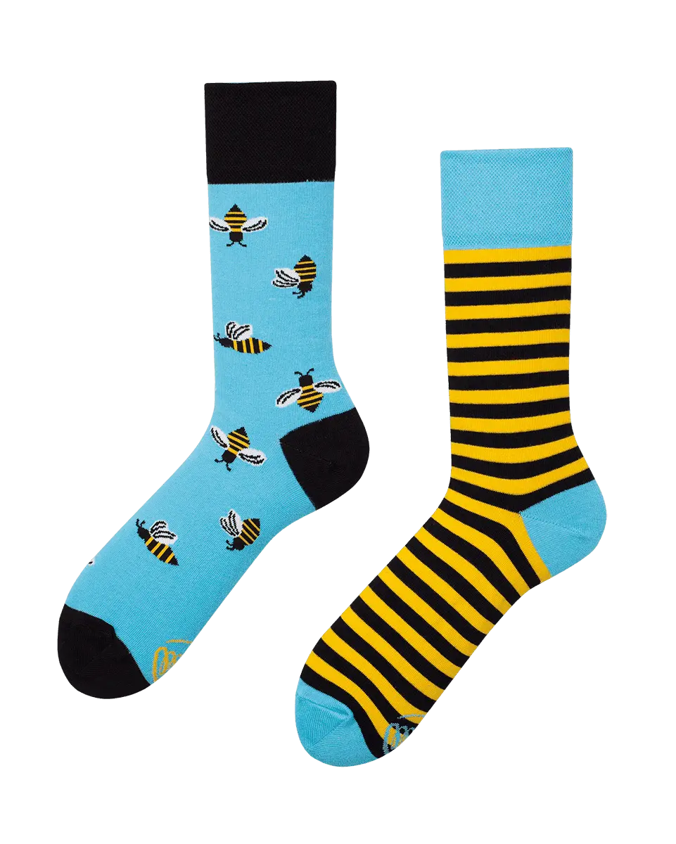 Chaussettes Hautes Dépareillées - Bee