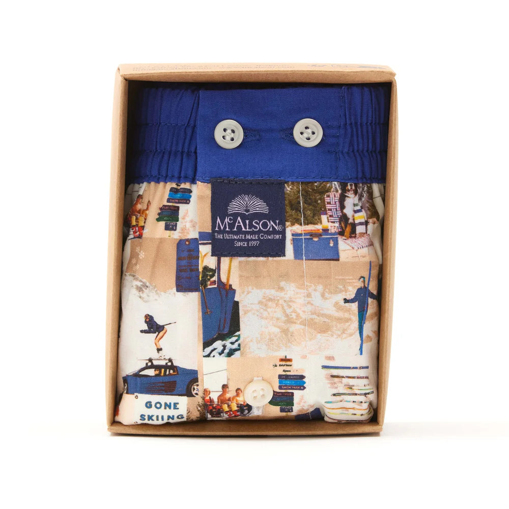 M5261 Boxer Shorts - Beige Après-ski