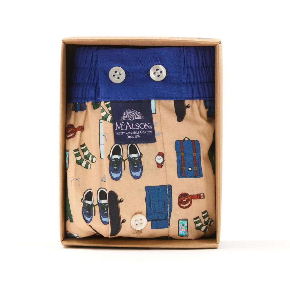 M5257 Boxer Shorts - Beige Essentials