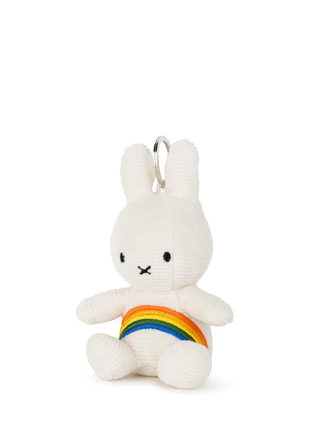 Miffy Rainbow Keychain - Off-white