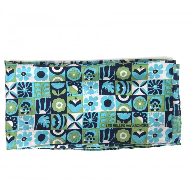 Mini Foulard Astrid Bleu Blue