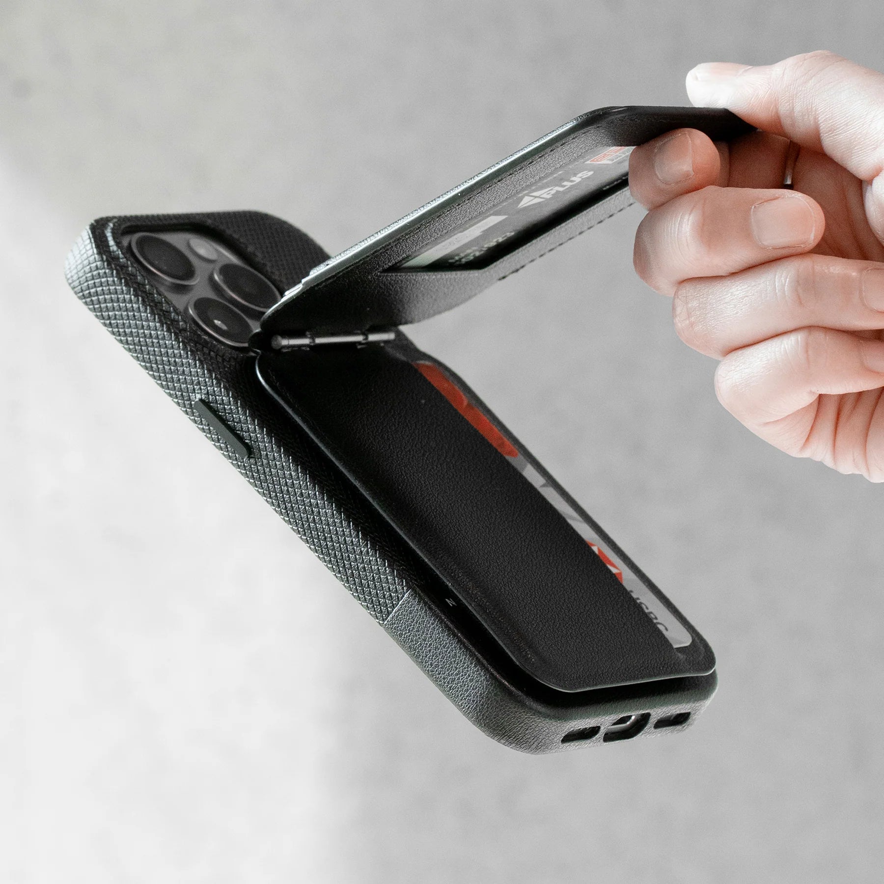 Active Wallet Stand Phone Holder and Card Holder