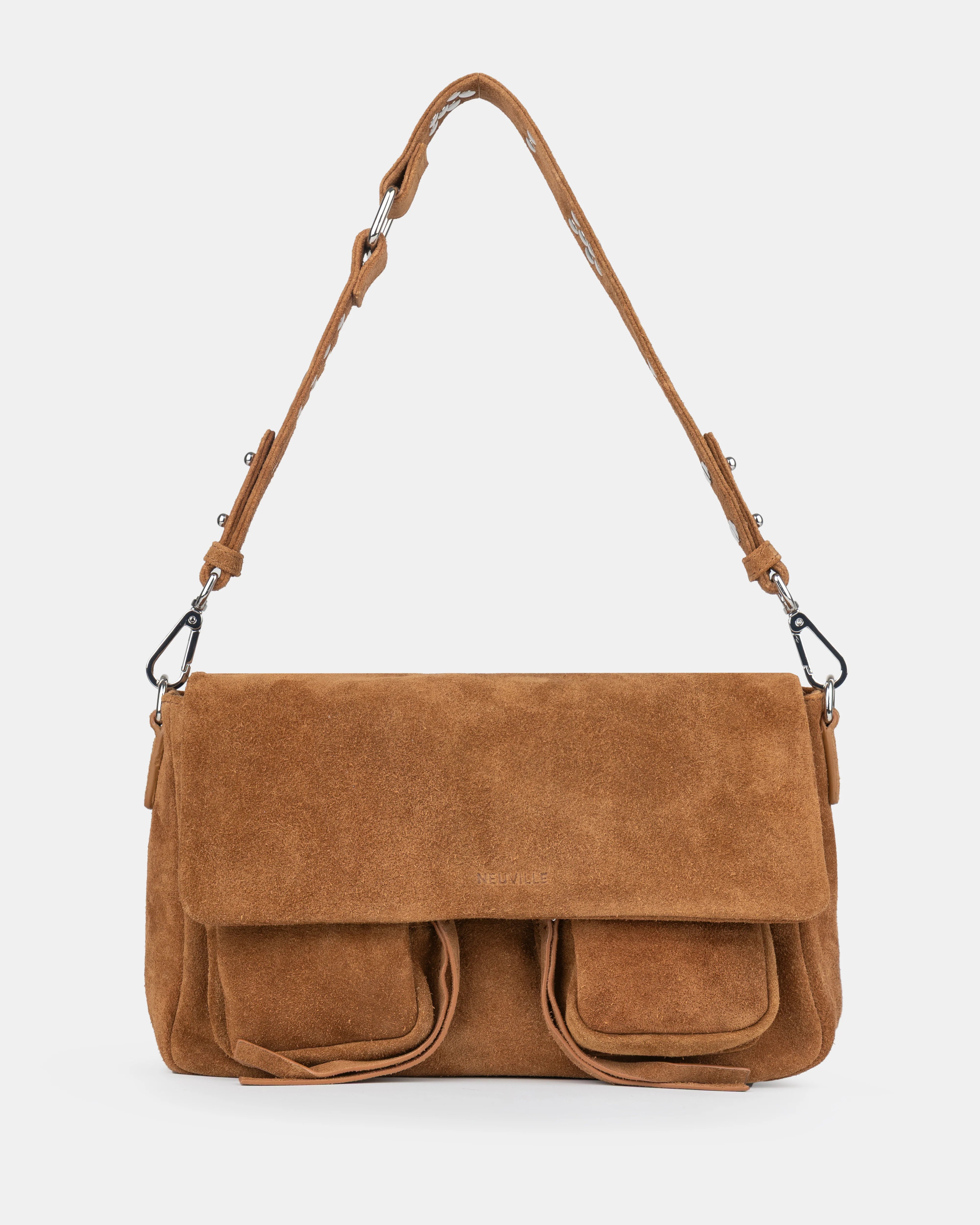 Caramel Suede Max Bag