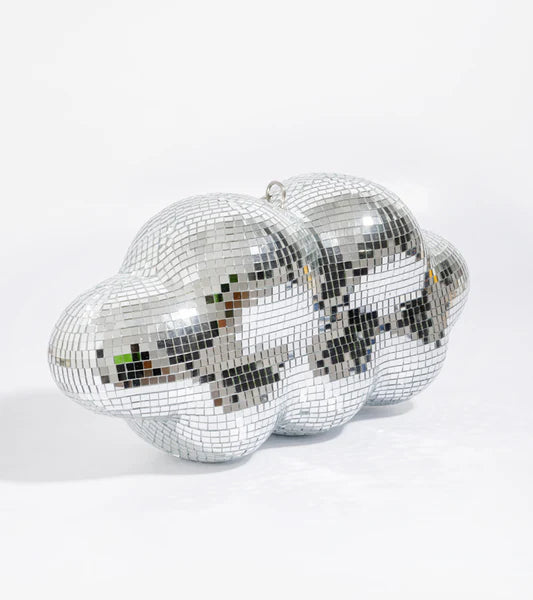 30cm hangende facetgeslepen discowolk