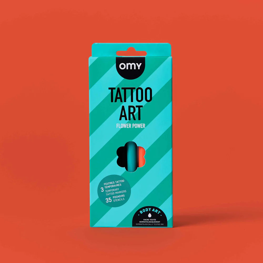 Tattoo Art Temporary Tattoo Markers - Flower