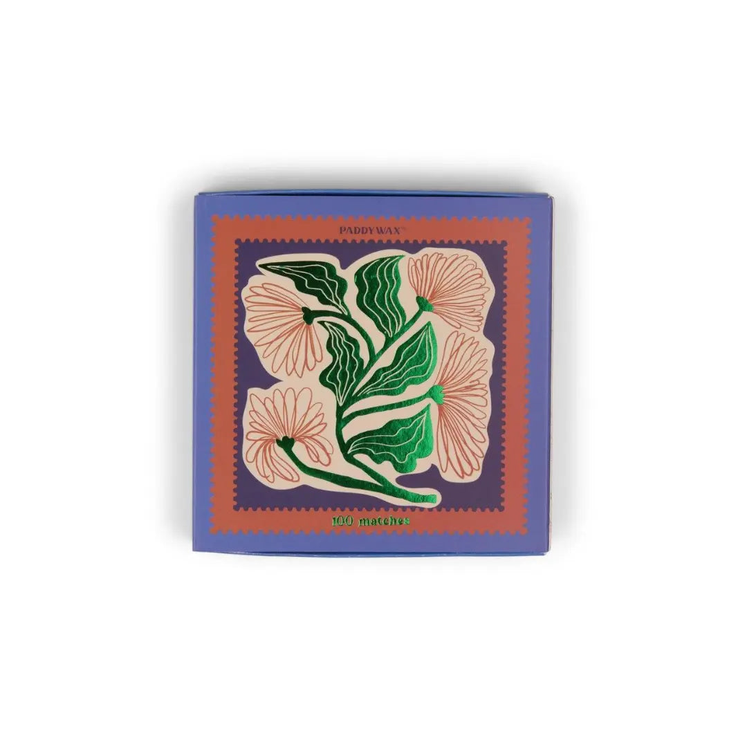 Jumbo Matchbox - Floral
