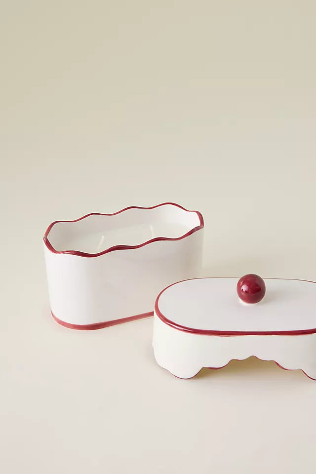 Bougie Parfumée Chérie - Lin français et iris - 127gr