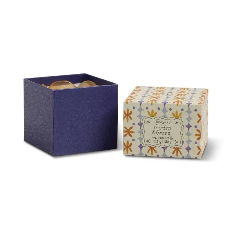 Bougie parfumée Tulip Orange et bleue - Jardin et bosquet