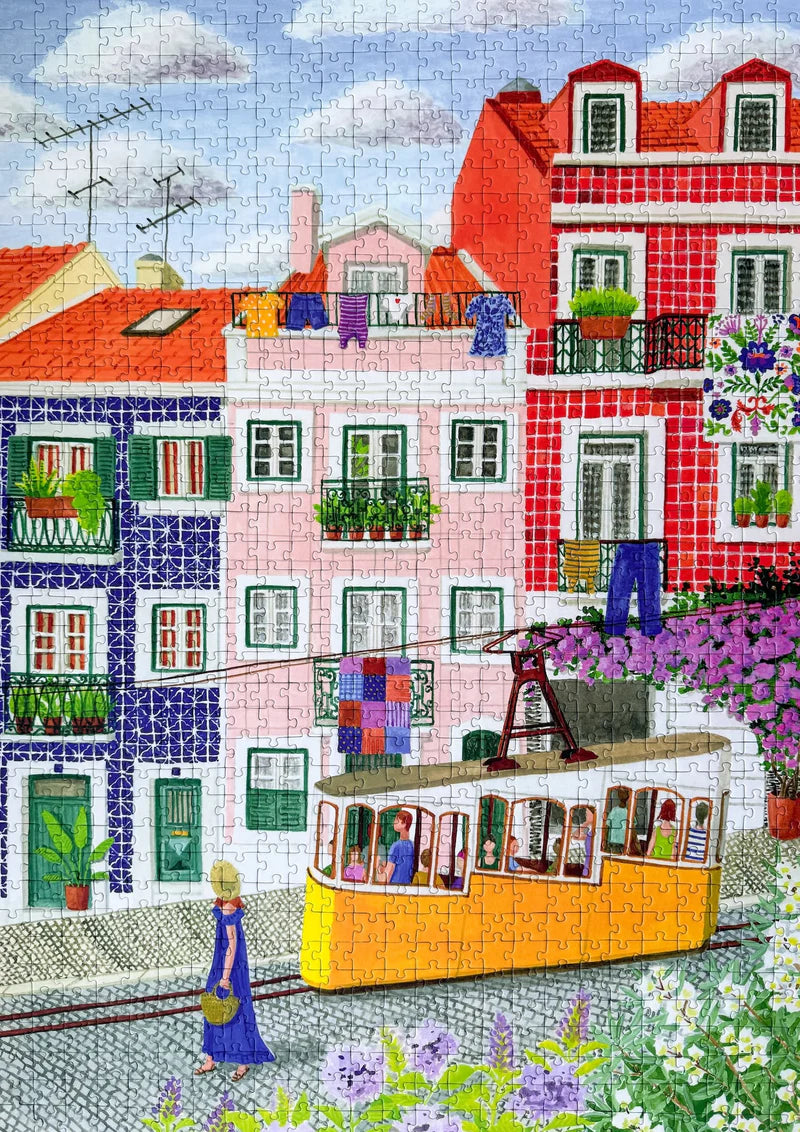 Puzzel - Lissabon - 1000 stukjes