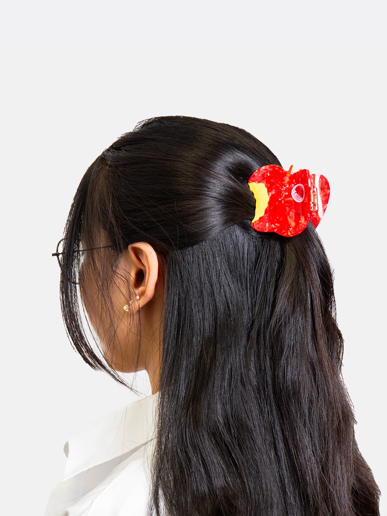 Hair clip - Apple
