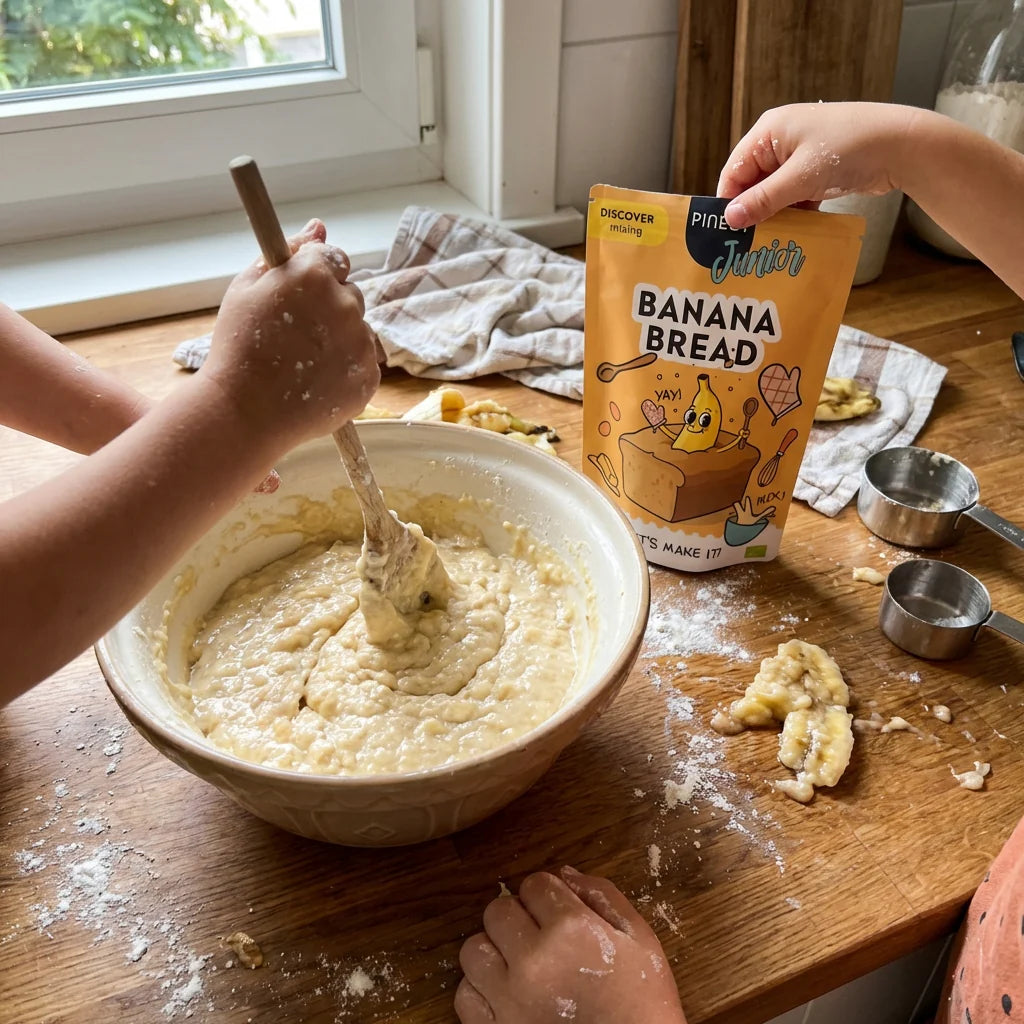 Mélange pour pain aux bananes | Pineut Junior | Banana bread BIO
