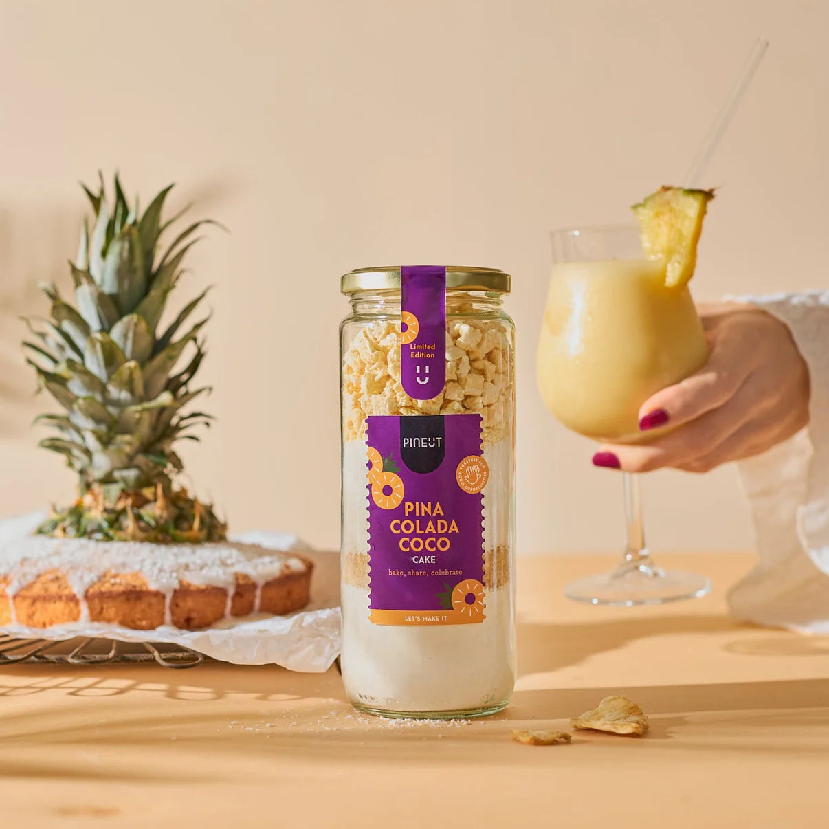 Préparation pour gâteau à l'ananas et à la noix de coco | Piña Colada