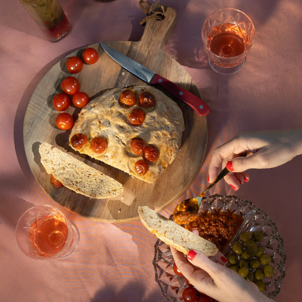 Préparation pour Focaccia | Sac | Bruchetta aux tomates