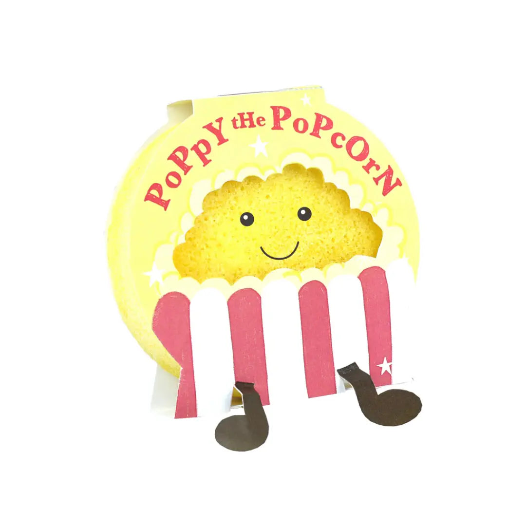 Éponge-savon Exfoliante - Poppy the Popcorn