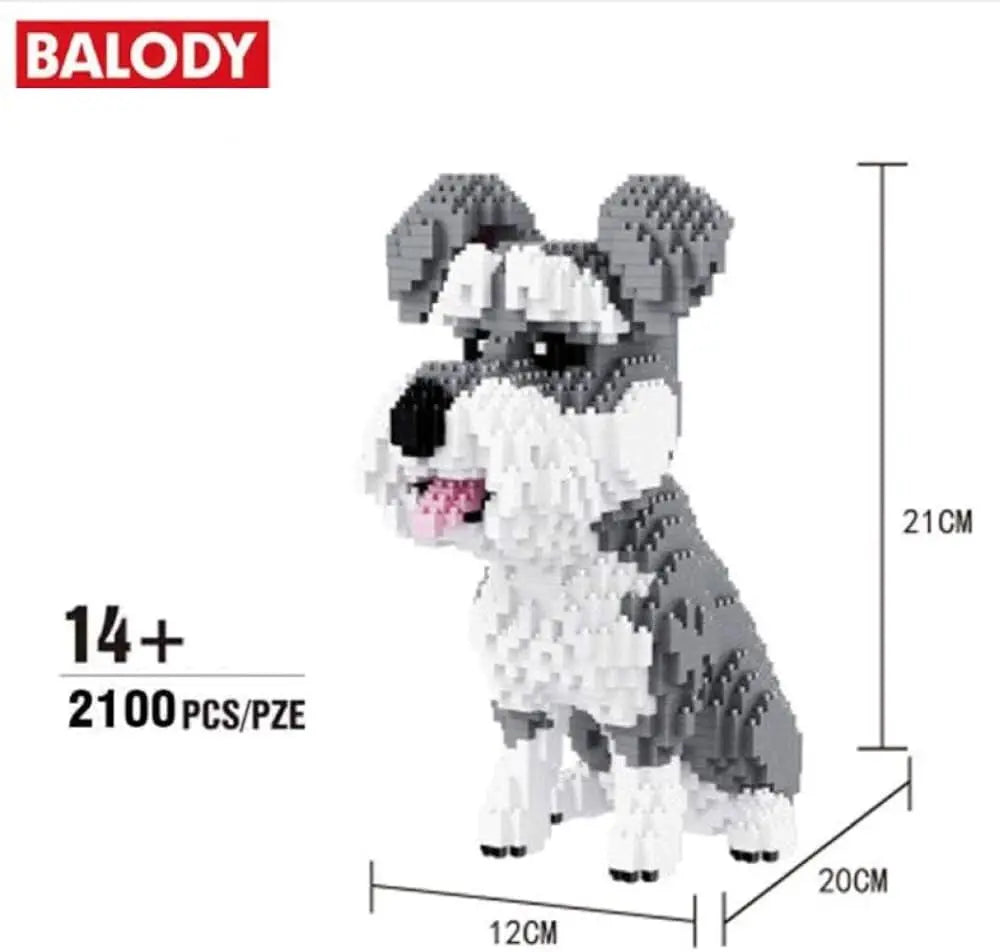 Puzzle 3D Chien Schnauzer