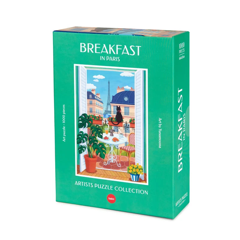 Puzzle Breakfast in Paris - 1000 pièces