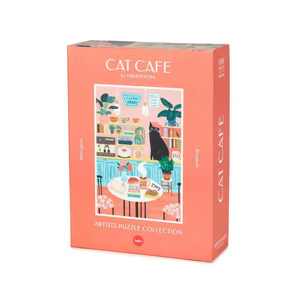 Cat Café Puzzle (1000 pieces)