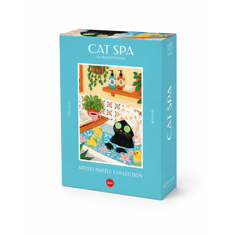 Puzzle Cat Spa - 1000 pieces