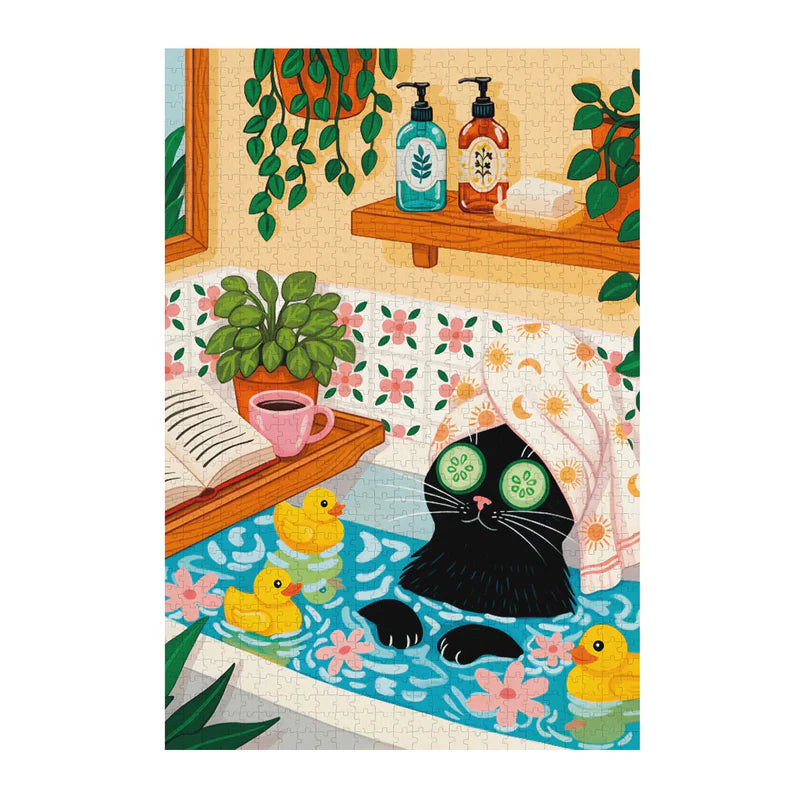 Puzzle Cat Spa - 1000 pieces