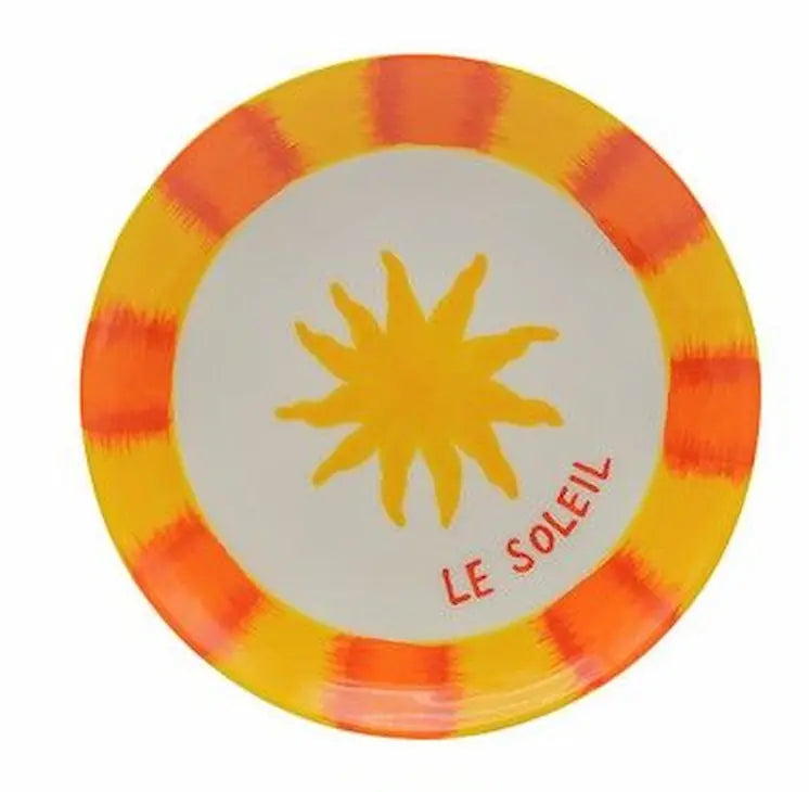 Assiette à dessert Diego Summer - Le Soleil