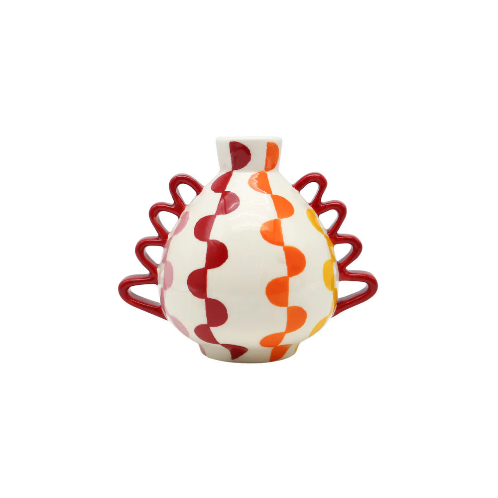 Manolo Vase - Salsa Stripes