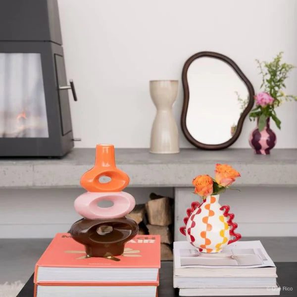 Manolo Vase - Salsa Stripes