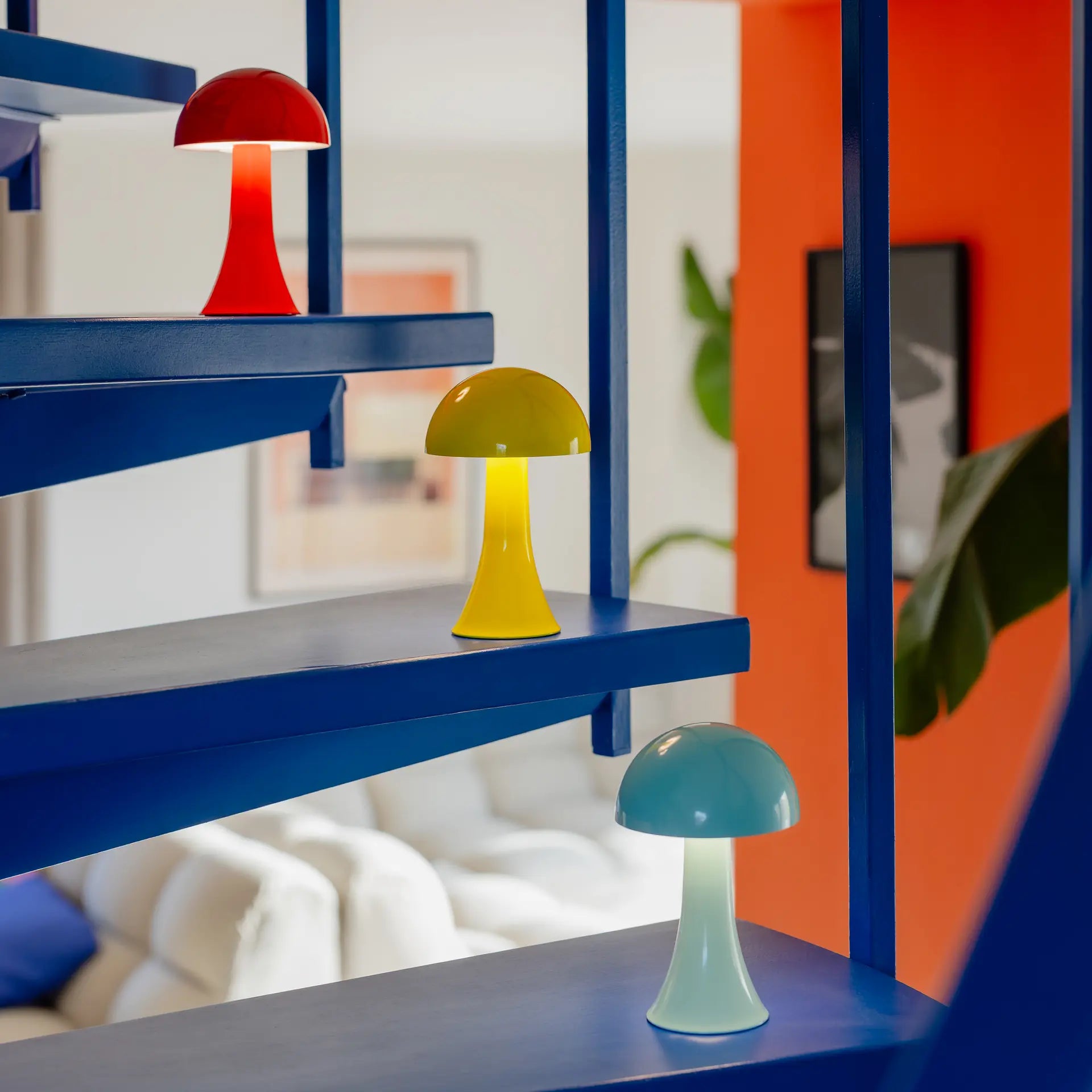 Mini Filou-lamp - Rood