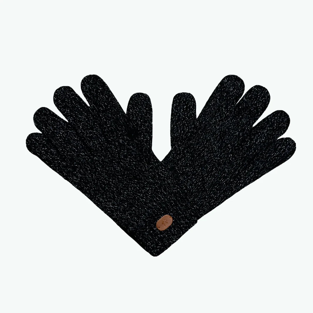 Gants Royal Mojito Noirs Lurex Femme