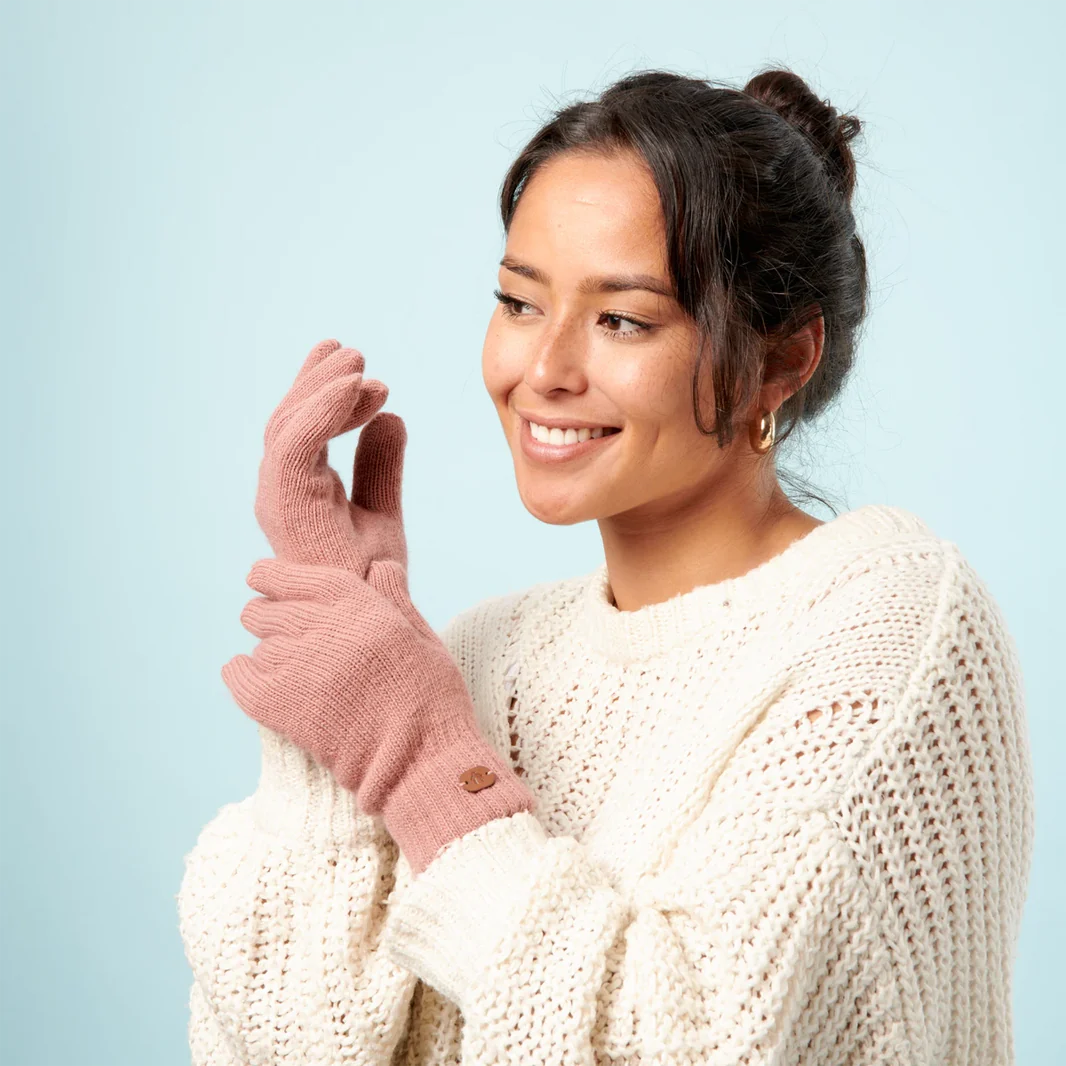 Gants Moscow Mule Old Pink Femme