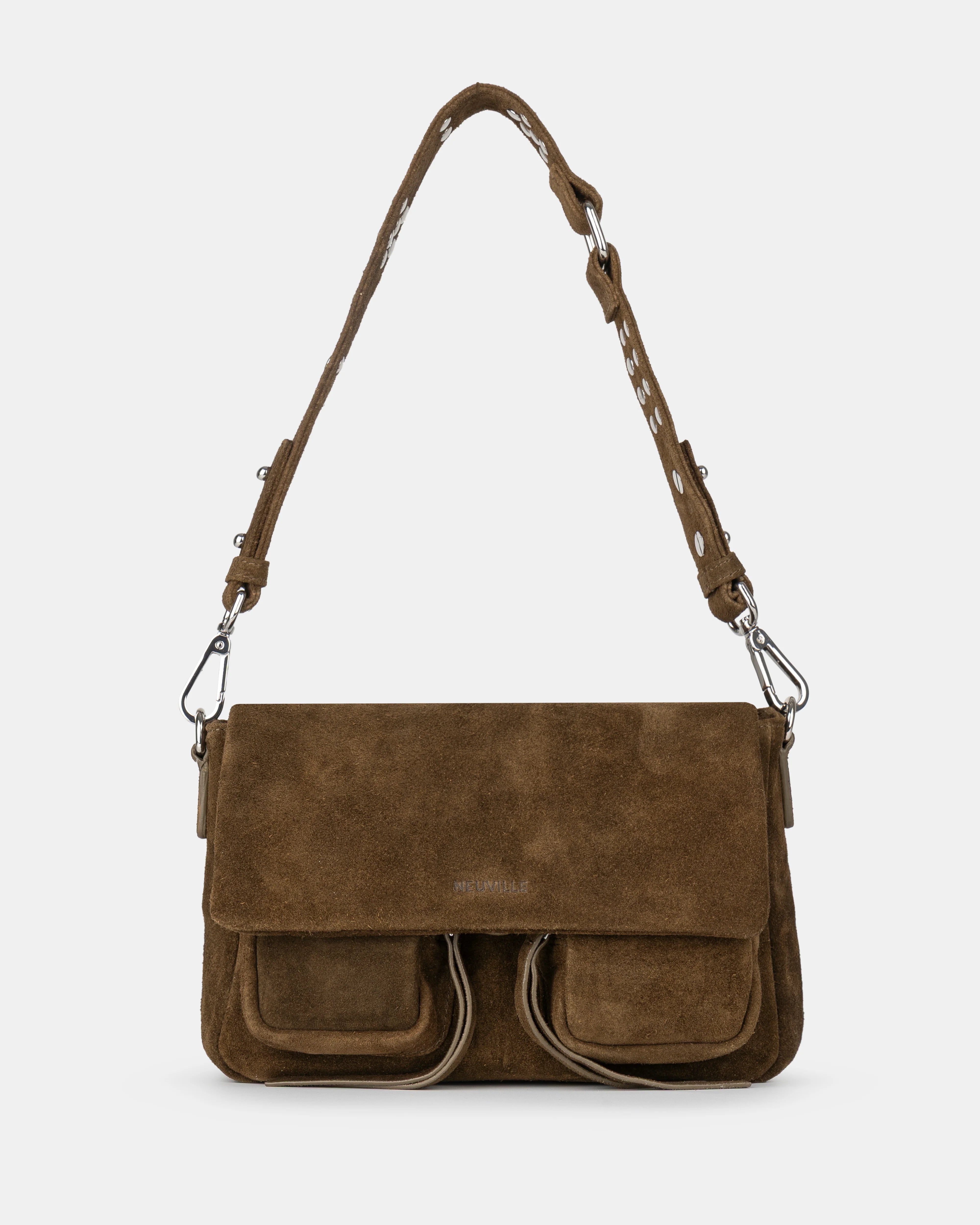 Sac Maxke Suede Khaki