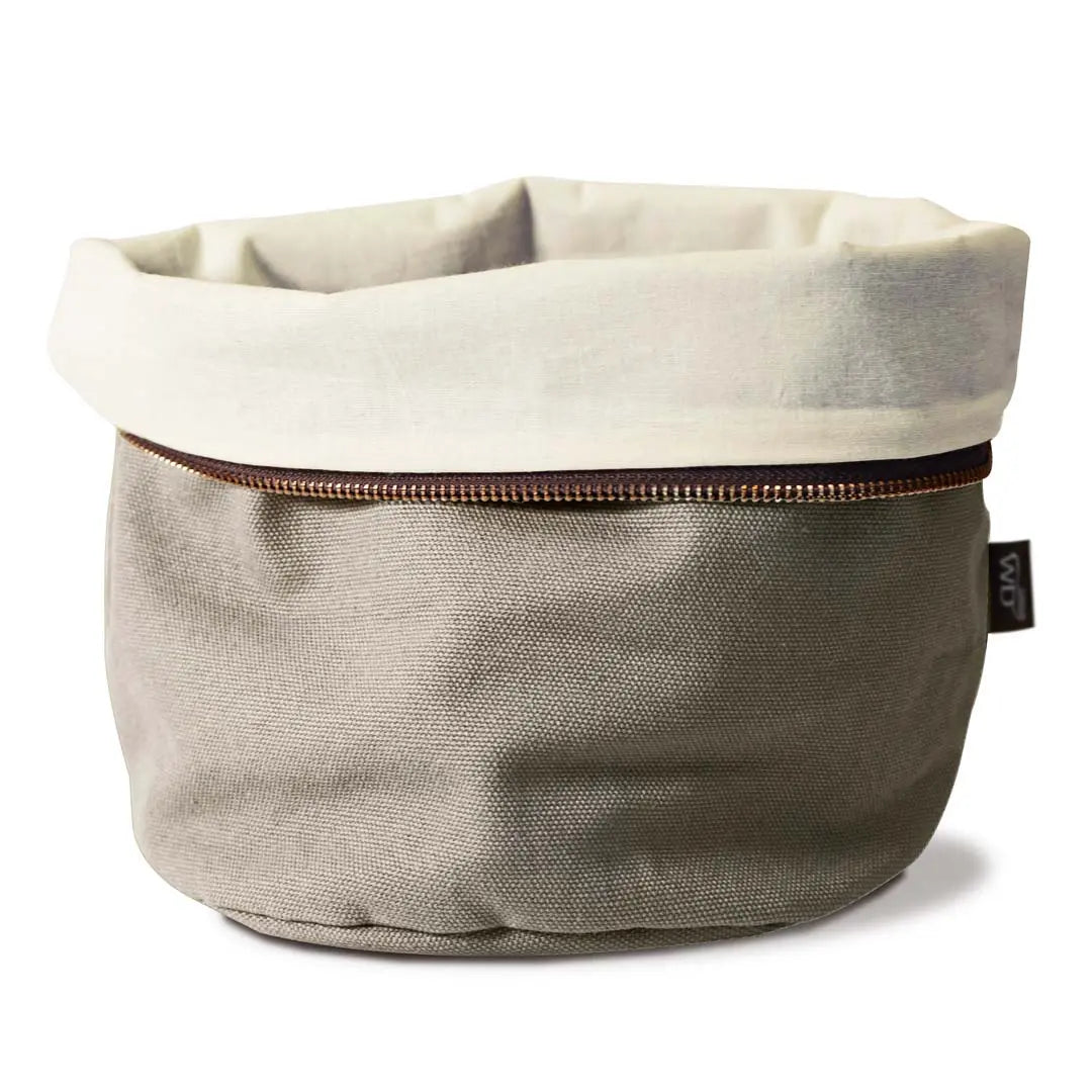 Verwarmde broodzak met kersenpitkussen