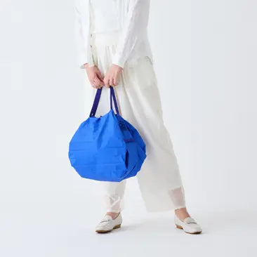 One-pull foldable bag - L Clear Sky