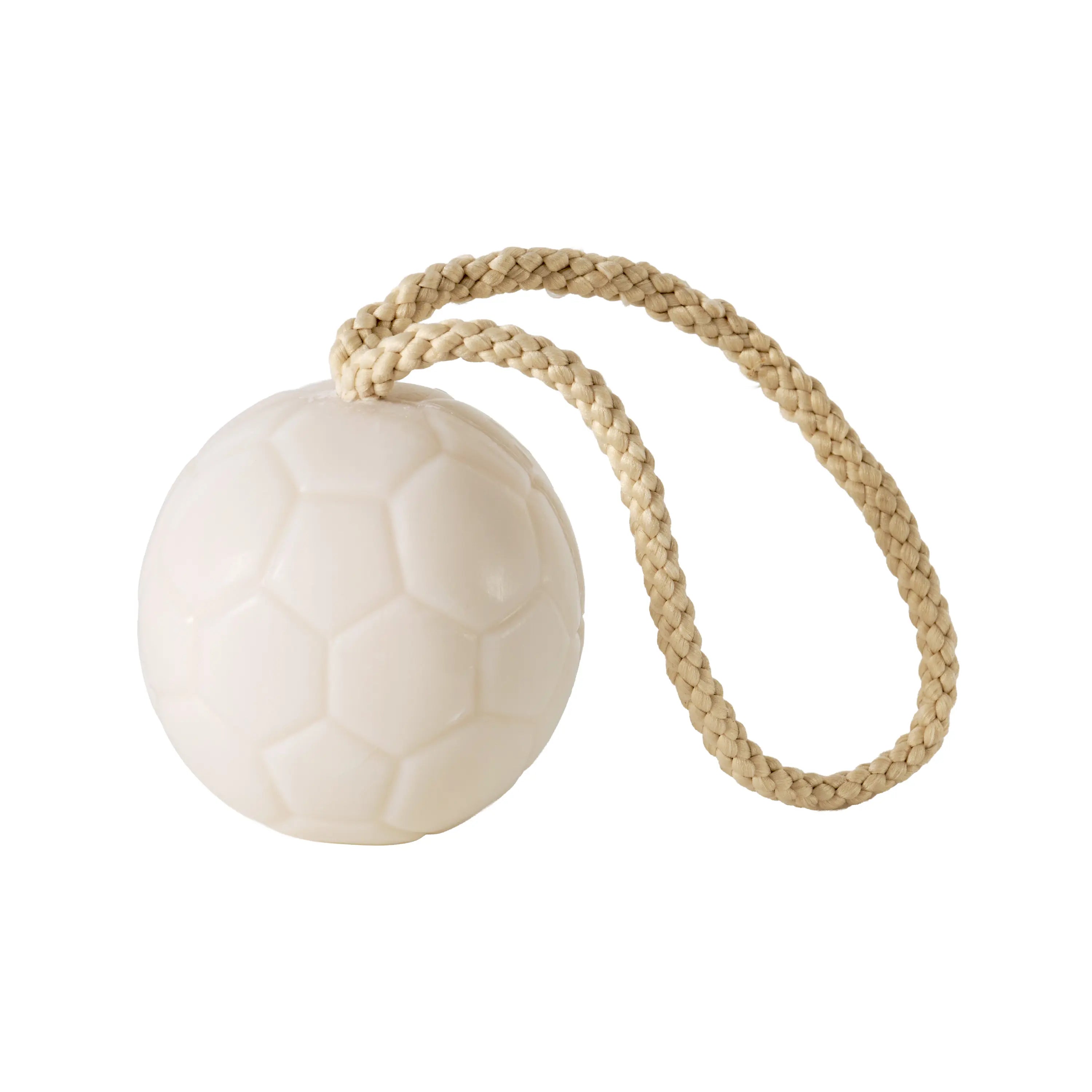 Football-shaped string soap - Mandarin spice